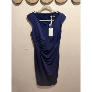 NWT Grace Karin Navy Blue Dress Size M